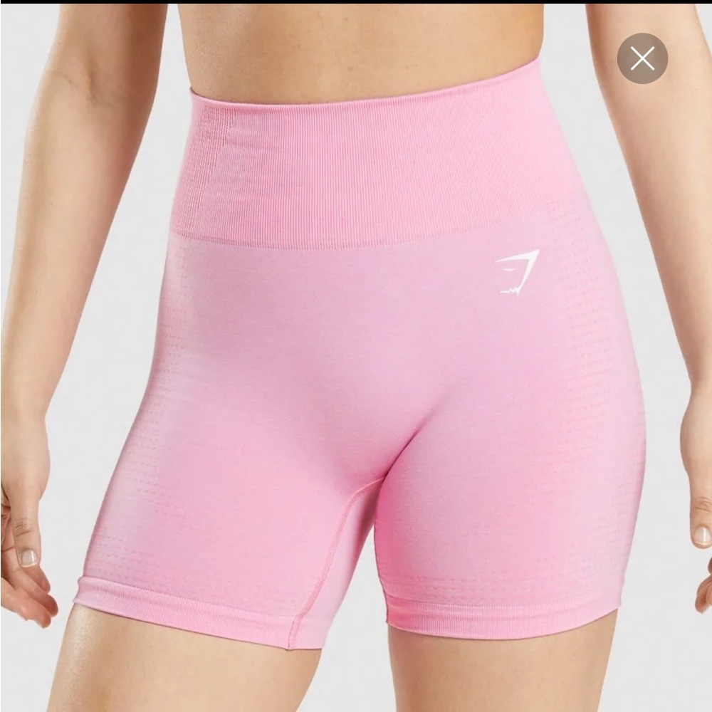 Pink gym shark vital shorts